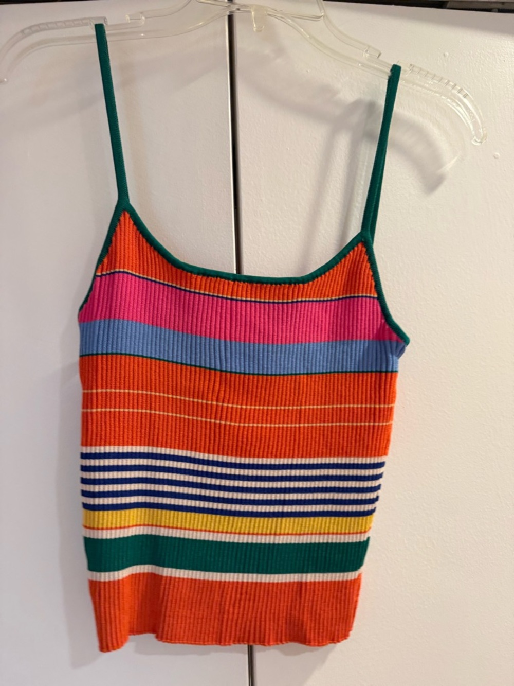 STAUD Multi Ribbed Knit Top